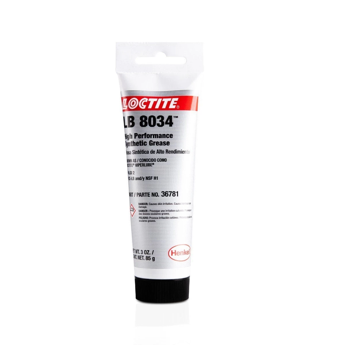 Loctite® LB 8034 White Grease - Food Grade 3oz Tube 1 Loctite® LB 8034 White Grease - Food Grade 3oz Tube