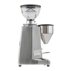La Marzocco Lux D Espresso Grinder - Polished Aluminum -Coffee Shop lux d aluminum lside