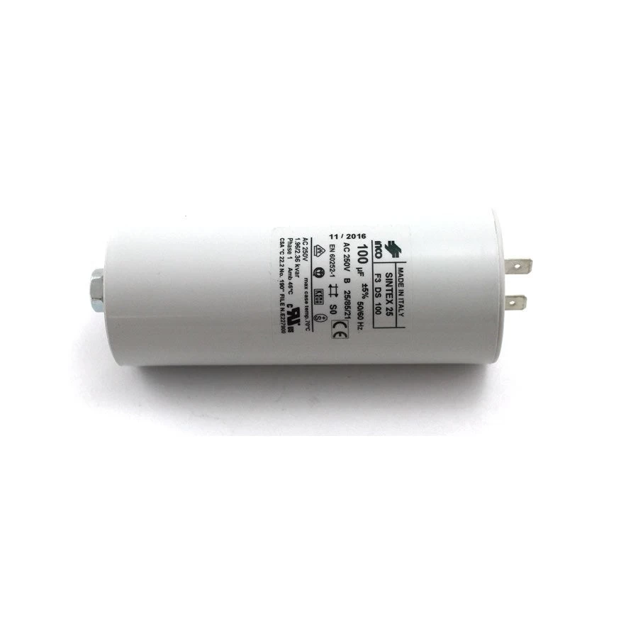 Rancilio 100 µf Start Capacitor (Special Order Item) 1 Rancilio 100 µf Start Capacitor (Special Order Item)