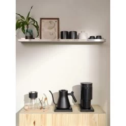 Opus Conical Burr Coffee Grinder - Black -Coffee Shop opus grinder black life3