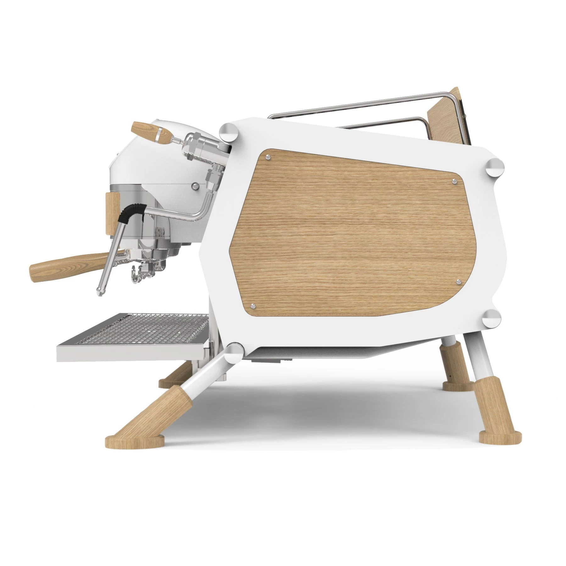 Sanremo Café Racer 2 Group Volumetric Espresso Machine - White Wood Slim 2 Sanremo Café Racer 2 Group Volumetric Espresso Machine - White Wood Slim - Image 2