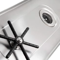 Pitcher Rinser For Bars & Cafes NSF Approved - 7" X 24" -Coffee Shop rinser channel tray 1