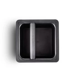 Barista Basics Knockbox (6" X 6" X 5") -Coffee Shop square knock box overhead 3595322c 7851 4c73 a292 3e2e20f9ca5d