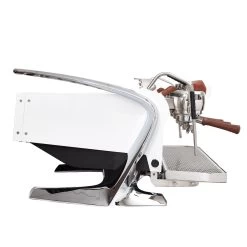 Slayer Steam LP 3 Group Volumetric Espresso Machine - White -Coffee Shop steamlpx gwhite 3g lside 28847008 d0c9 4739 9530 d8acf50206e6