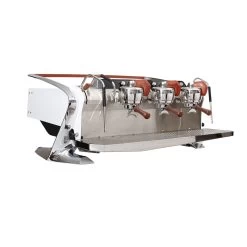 Slayer Steam LP 3 Group Volumetric Espresso Machine - White -Coffee Shop steamlpx gwhite 3g qtrfront eb5bbcc7 ec41 4372 b7e8 fc7786d519b0