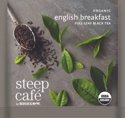 Steep Cafe Organic English Breakfast 50/cs