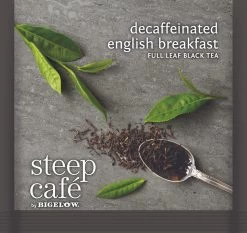 Steep Cafe Decaf English Breakfast 50/cs