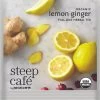 Steep Cafe Organic Lemon Ginger 50/cs