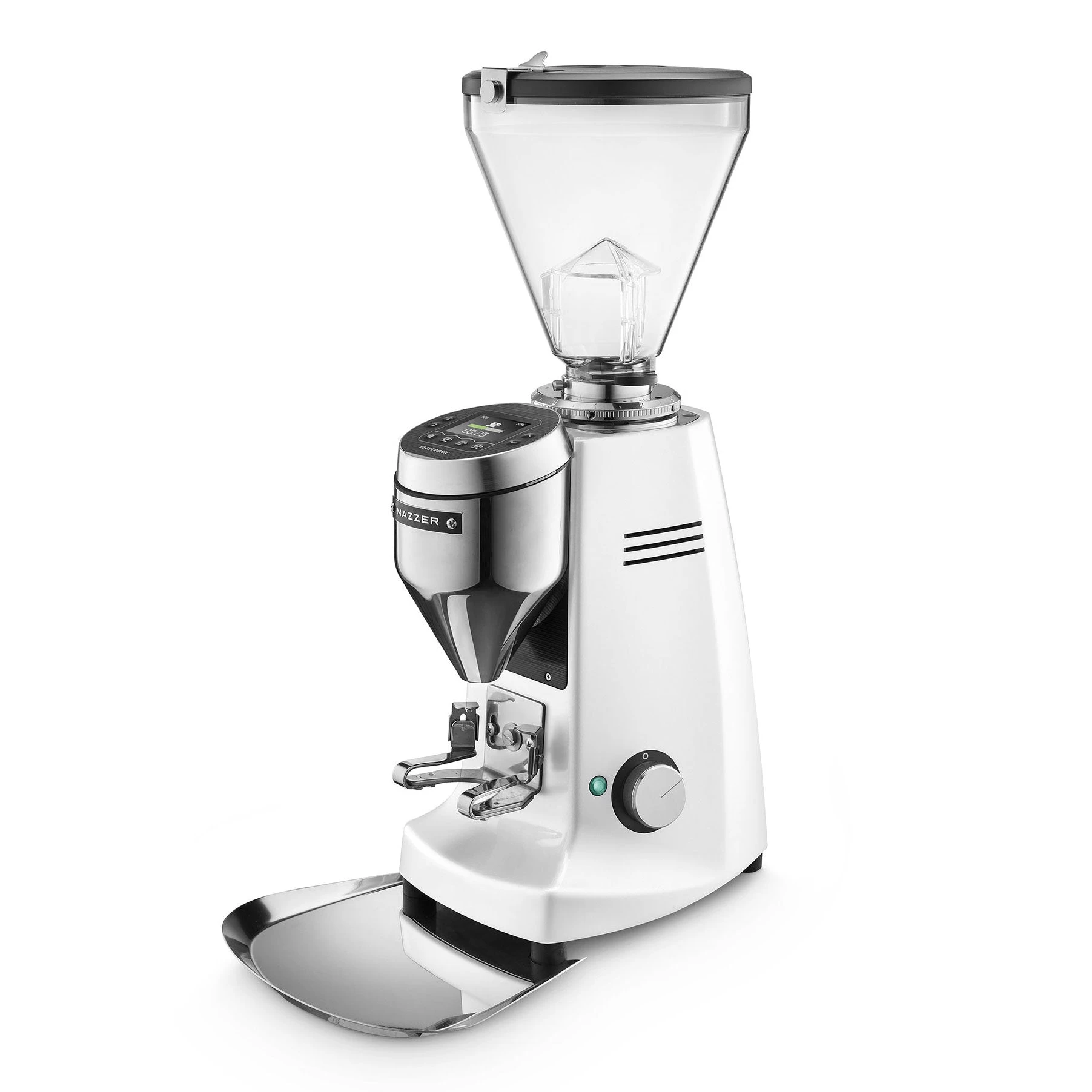 Super Jolly V Pro Electronic Commercial Espresso Grinder - White 1 Super Jolly V Pro Electronic Commercial Espresso Grinder - White