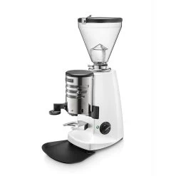 Super Jolly V Up W/ Timer Switch Manual Doser Espresso Grinder - White