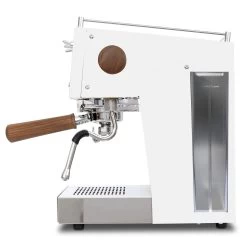 Ascaso Steel UNO Programmable Espresso Machine W/PID Controller, Single Thermoblock, 120V (White) 8 Ascaso Steel UNO Programmable Espresso Machine W/PID Controller, Single Thermoblock, 120V (White) -Coffee Shop uno white side