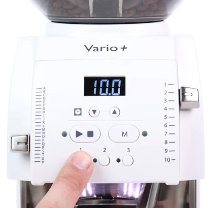 Vario+ Coffee Grinder - White 2 Vario+ Coffee Grinder - White - Image 2