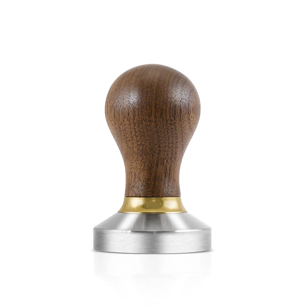 Compressore Professional Espresso Tamp - Walnut Wood 1 Compressore Professional Espresso Tamp - Walnut Wood