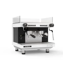 Sanremo Zoe Compact 2 Group Volumetric Espresso Machine - White -Coffee Shop zoe compact white xfrt2