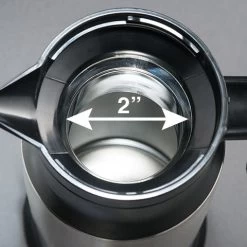 Zojirushi 1.0L Vacuum Creamer/Dairy Server - Stainless Steel -Coffee Shop zojirushi sh mae10 4